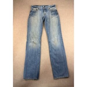 Vintage Lucky Brand Jeans Women's 2/26‎ Blue Sweet Dream Straight Leg USA